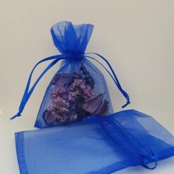 Dark Blue Organza Bags