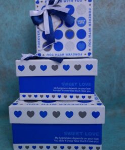 Blue Boxes S/M/L Gift Wrapping