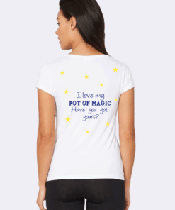 White T-Shirt with Quote