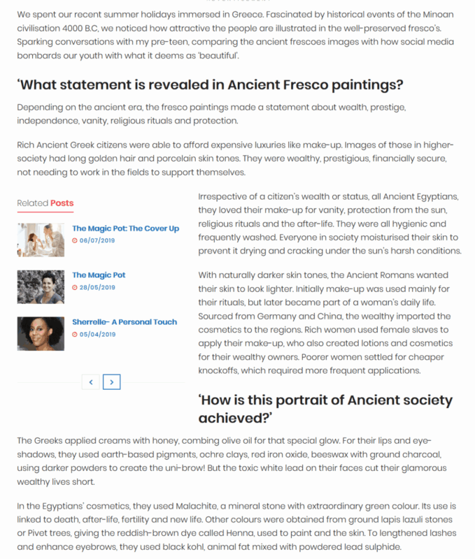 Column 2 Ancient Frescos Oct2019 Pg2