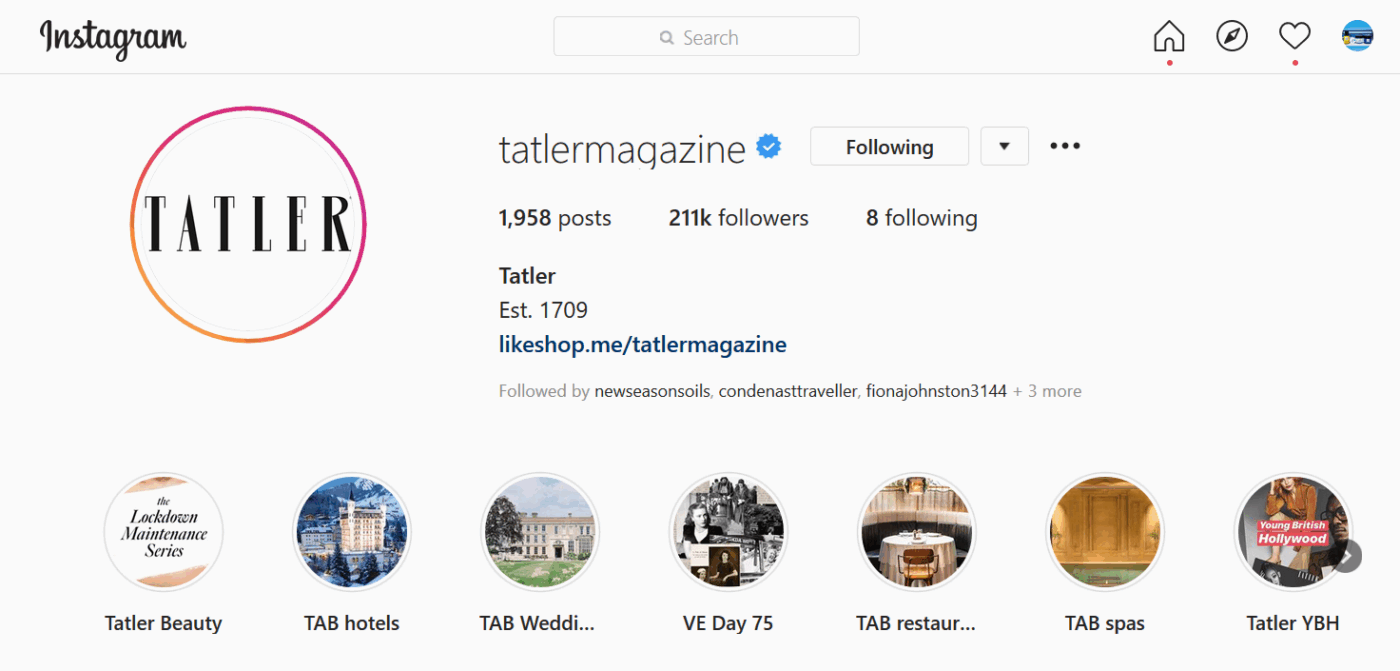 Tatler Shops: Beauty IG