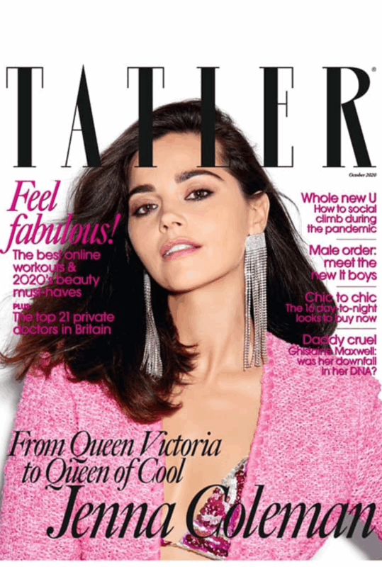 TATLER Jenna Coleman Oct2020